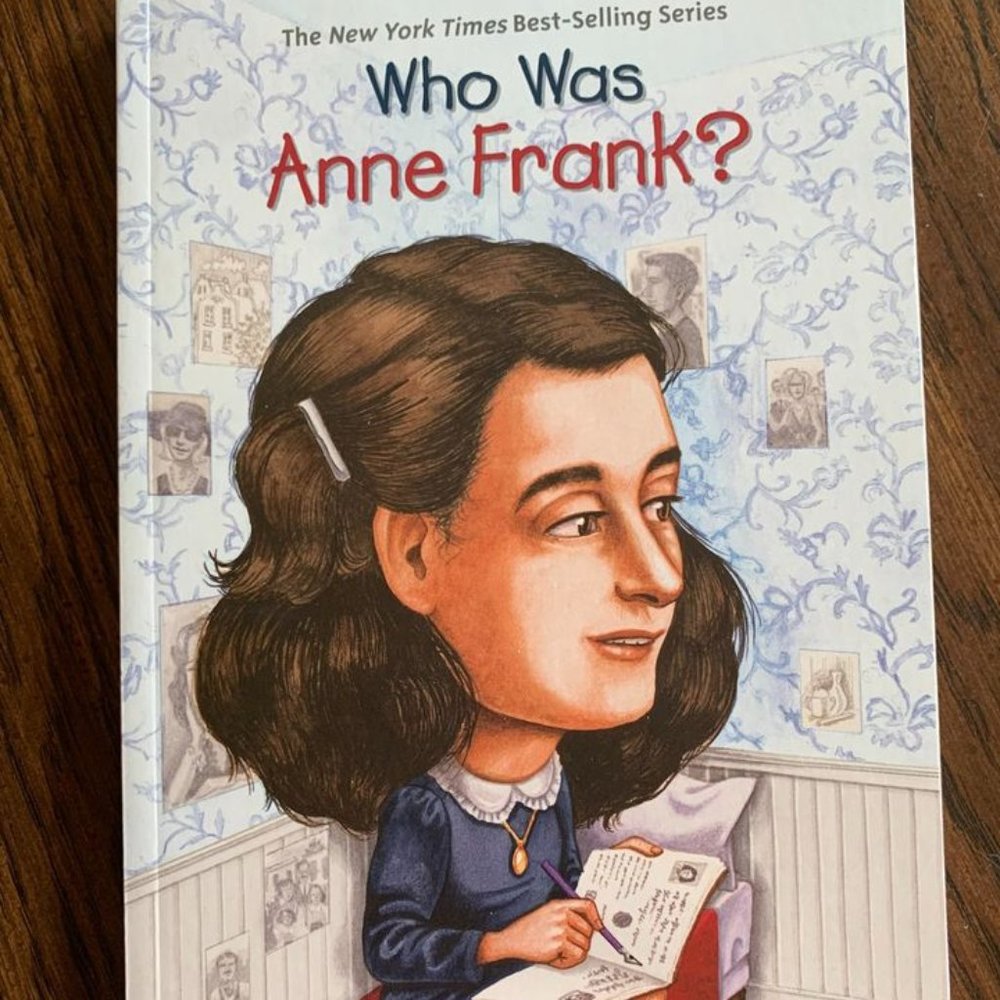 Who Was Anne Frank? New Paperback Book